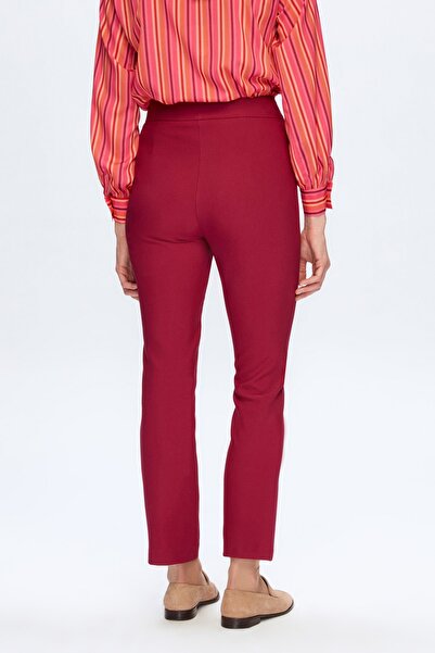 Love My Body Düğme Detaylı Fleto Cepli Pantolon