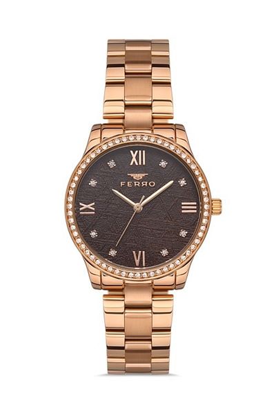 FERRO Fl21286a-c6 36 Mm Rose Women's Watch