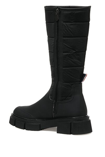 U.S. Polo Assn. Holıto 2pr Μαύρες Γυναικείες Flat Μπότες