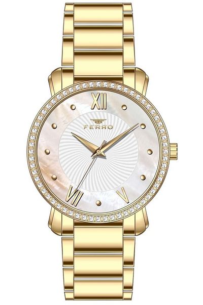 FERRO FL21261A-B 35 Mm Gold Colored Women's Watch