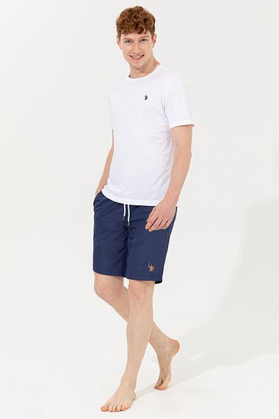 U.S. Polo Assn. Ανδρικό μπλουζάκι μπλε μπλέ