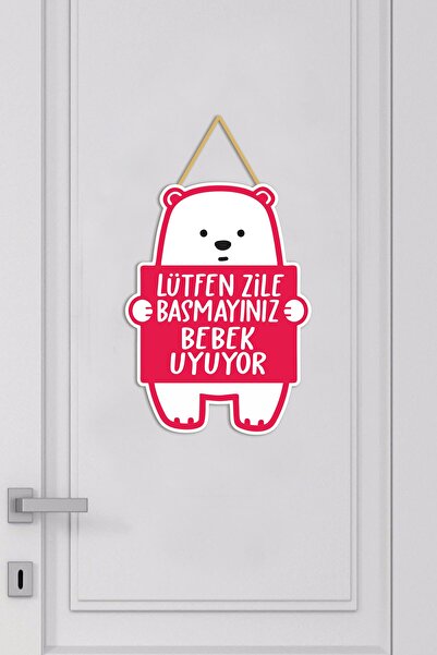 My Baby is Sleeping Don't Ring the Bell Written Red