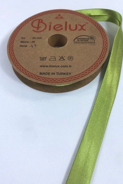 Hobigram Ανοιχτό πράσινο σατέν Piping Πλάτος 2 cm Μήκος 1 μέτρο – Ειδικό σχέδιο, αξεσουάρ, ποιοτική παραγωγή, εντυπωσιακό στυλ