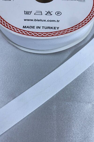 Hobigram Λευκό Koton Biye Πλάτος 2 cm Μήκος 1 μέτρο – Ειδικό σχέδιο, αξεσουάρ, ποιοτική παραγωγή, εντυπωσιακό στυλ – Ku