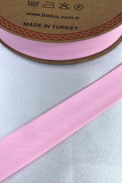 Hobigram Pink Koton Biye Πλάτος 2 cm Μήκος 1 μέτρο – Κορδέλα, Κομψό Σχέδιο, Γυναικείο Αξεσουάρ – Κορδέλα