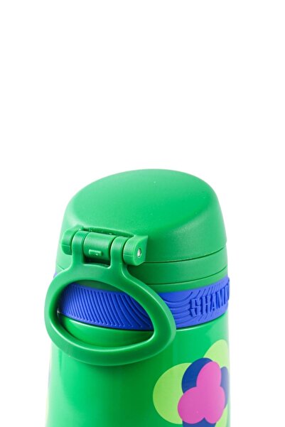 Shamobo Set of 2 Steel Thermos with Straw 350ml -6 Hours Thermal Insulation-