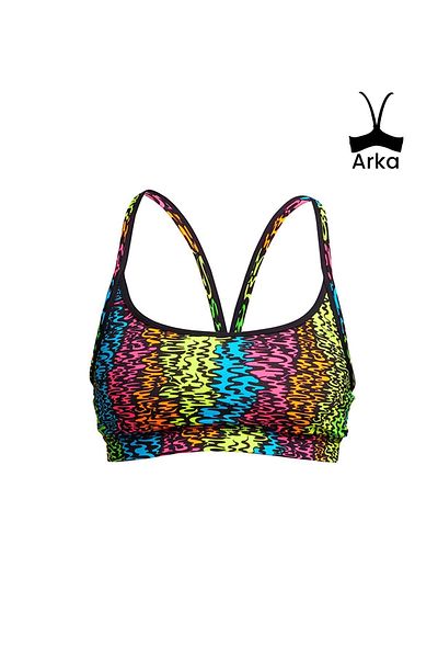 FUNKİTA Sunset West Women's Single Top Bra / Sports Bra