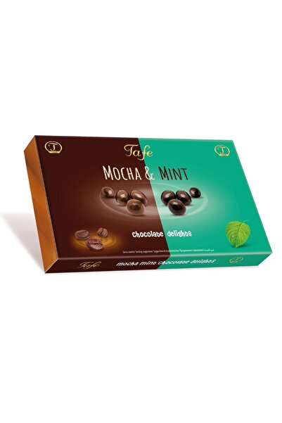 TAFE Mocha & Mint Çikolata Kaplı Nane Aromalı Lokum Draje 150 gr