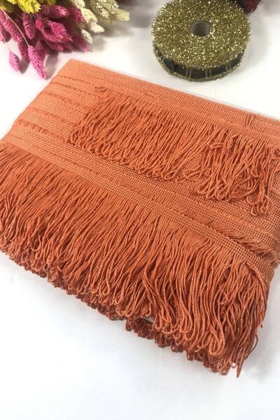 Hobigram Turuncu Saçak Püskül En 20 Cm 1 Metre – Dekoratif Şerit