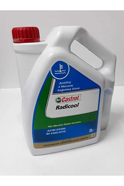 Fabrikasyon Castrol Radicool 3 Litre Organik Konsantre Mavi Antifriz