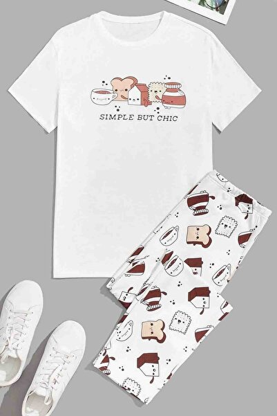 PEMBİŞ HOMEWEAR Next Supersoft Pajama Set, Coffee2