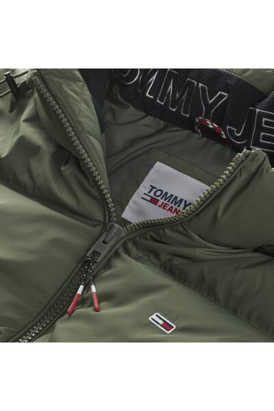 Tommy Hilfiger Tommy Jeans Erkek Essentıal Kaz Tüyü Parka