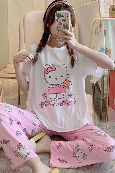 PEMBİŞ HOMEWEAR Zippy Pajamas Set Kityy