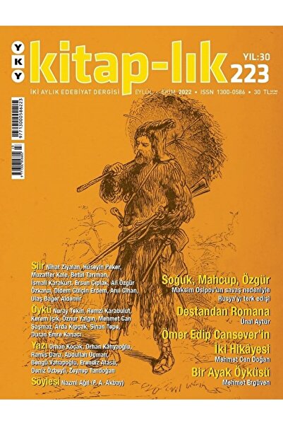 Yapı Kredi Yayınları Kitap-lık Dergisi Sayı: 223 Eylül - Ekim 2022 / Kolektif / / 4440000001983