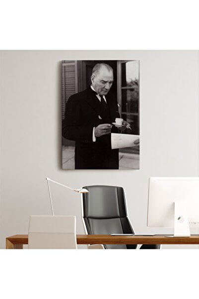 PremiumStore Πίνακας Πορτραίτου Ατατούρκ Μουστάφα Κεμάλ Ατατούρκ Ορθογώνιος δ...