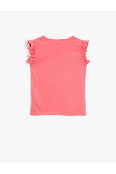 Koton T-Shirt - Rosa - Regular Fit