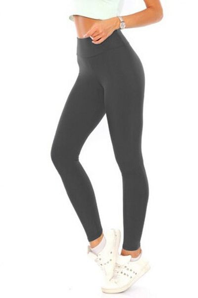 Aşkı Endam Large Size Hazan Diver Fabric Leggings Trousers - Anthracite