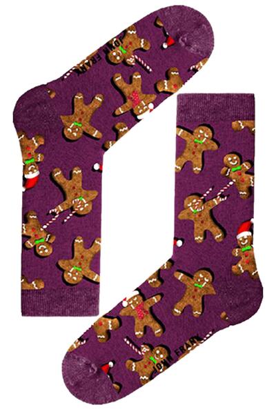 John Frank Desenli Kadın Yılbaşı Çorap