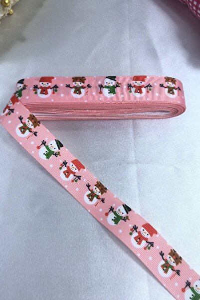 Genel Markalar 2026 Yeniyıl Süsleme Paketleme Kurdelesi Pembe Noel Baba – Yıl...