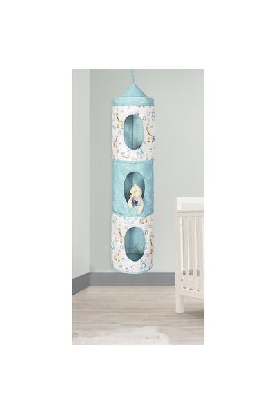 Alp 3'lü Set, Baby 3 Gözlü Düzenleyici Mavi, Pencereli Yastık Yorgan Hurcu, P...