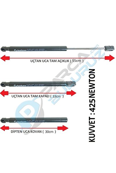 Kraftvoll Bagaj Amortısoru Takım (2 Adet) Nissan Qashqai J11 14 -