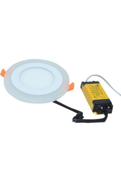 ACK 6w+1w Sıva Altı Renkli Yuvarlak Led Panel (gün Işığı+mavi Işık)