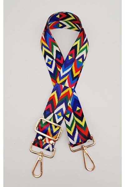 angel çanta aksesuar عمود بوليستر 120x4 سم رقم: 7 ذهبي فاتح معدني