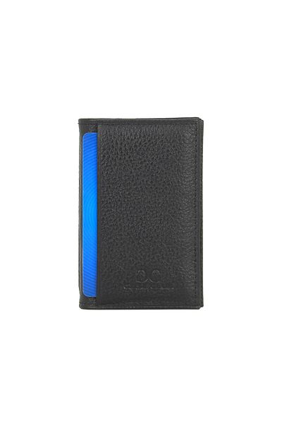 Case Club Γνήσιο δέρμα Mini ανδρική θήκη κάρτας με θήκη για άδεια οδήγησης και ταυτότητα