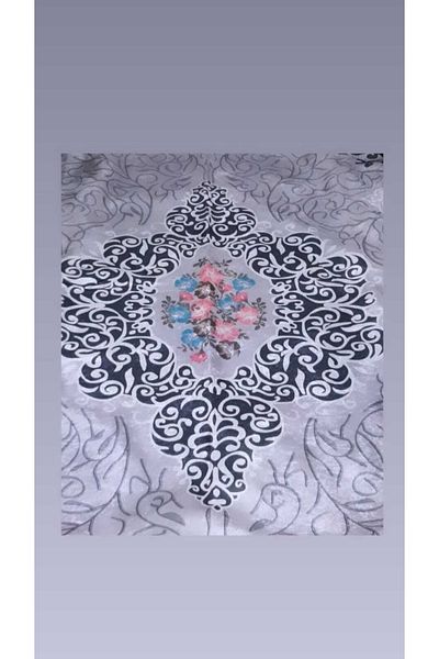 ÇEÇEN HOME 6 Mt Square Width 230 Cm Floral Carpet Cover