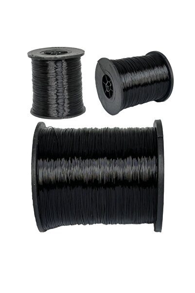 gürbüz filografi 0.30mm (500gr -750m) Siyah Renkli Filografi Teli