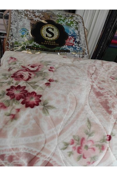 SARAR BATTANİYE Sarar Double Blanket Pearl Powder