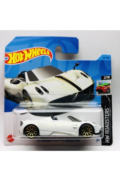 HOT WHEELS Yeni - New 17 Pagani Huayra Roadster Mini Araba 1:64 Ölçek Hotwheels Marka 2/10