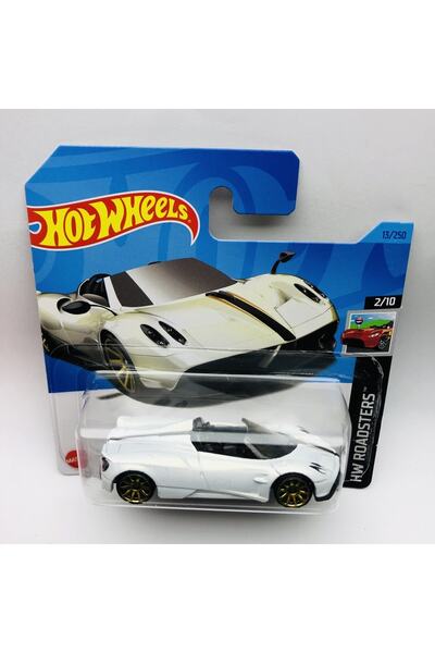 HOT WHEELS Yeni - New 17 Pagani Huayra Roadster Mini Araba 1:64 Ölçek Hotwheels Marka 2/10