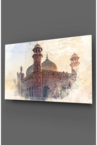 TAULART Tablou orizontal din sticlă pentru moscheea Badshahi