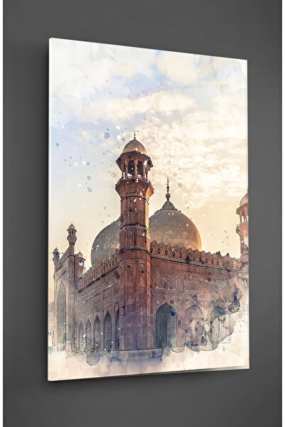 TAULART Tablou vertical din sticlă pentru moscheea Badshahi