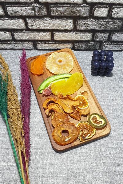 kozawoodart Ahşap Kayın Çerezlik-kahvaltılık Ve Servis- Sunum Tabağı Kz1050