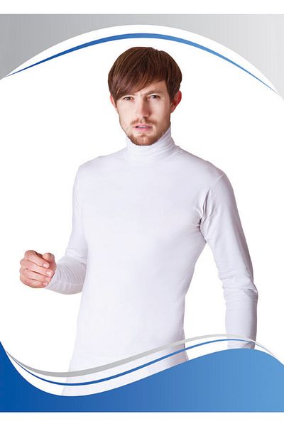 Dono Men's Lycra Long Sleeve Full Turtleneck