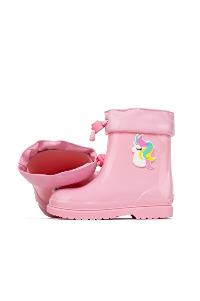 IGOR W10253 Bimbi Unicornio - Παιδικές ροζ μπότες βροχής για κορίτσια