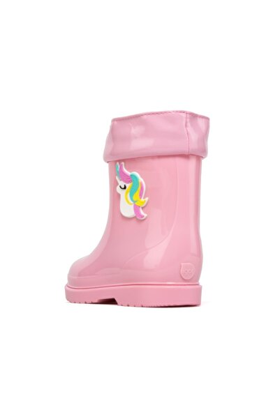 IGOR W10253 Bimbi Unicornio - Παιδικές ροζ μπότες βροχής για κορίτσια