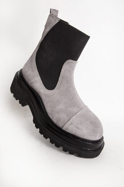 Dericlub 88150 Kalın Taban Kadın Bot