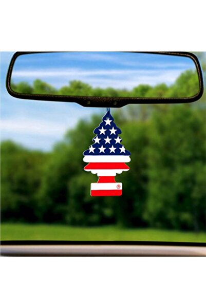 Little Trees Orijinal Amerikan Bayrağı Vanilla Pride Freshener Kağıt Koku 2 Adet