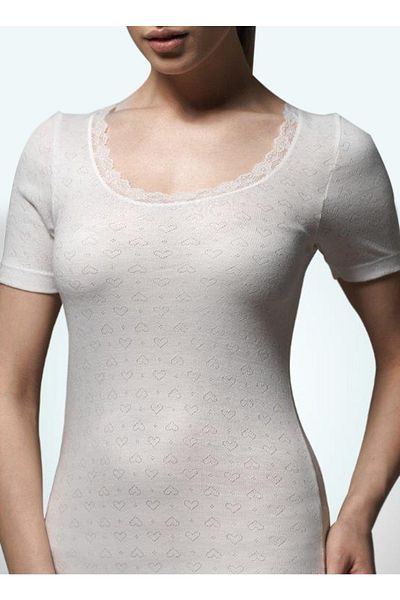 Blackspade Lenjerie de corp termică pentru femei albe 1267 Thermal