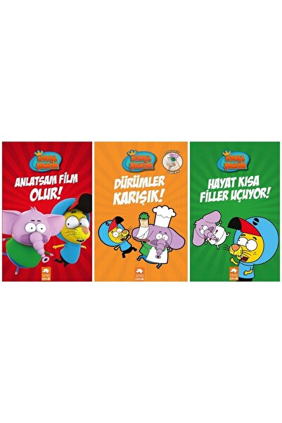 Eksik Parça Kral Şakir Okuma Seti Anlatsam Film Olur -dürümler Karışık -hayat Kısa Filler Uçuyor 3 Kitap