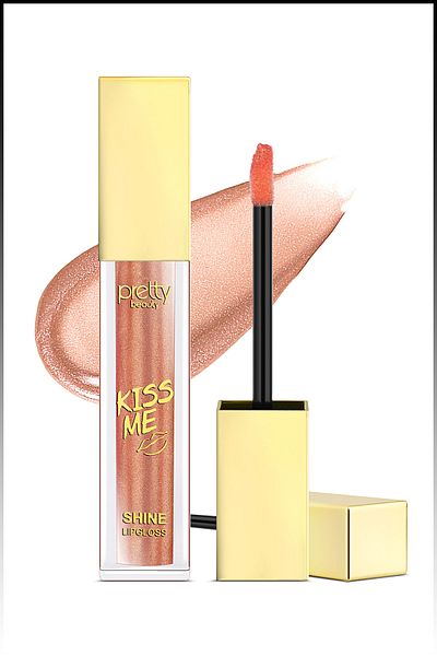 Pretty Beauty Kiss Mee Shine Lipgloss 24 Hour Lasting Radiance Lipstick Pb-170b