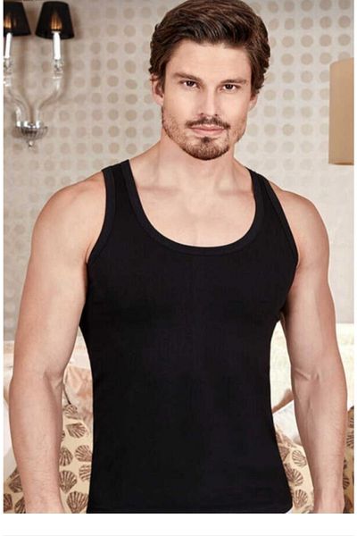Berrak Αθλητικός εσώρουχος 1016 Model Rib Man - Σετ 3 τεμαχίων