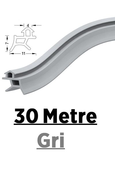 CONTACALL Pen Door Window Seal Case Sash Wick 30 Meters Gray Standard Pimapen, Fıratpen, Egepen, Winsa