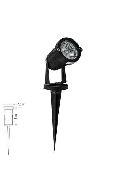 Cata 5 Watt Kazıklı Led Bahçe Aydınlatma Armatürü Ct-7300 3200k (gün Işığı)