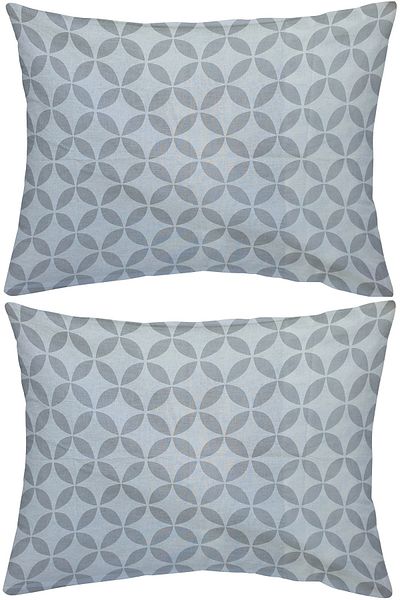 makiteks 100% Cotton 57 Wire Woven 2-Piece 50x70 Pillow Case
