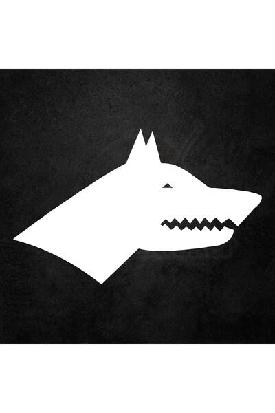 Akçay Sticker Bozkurt Göktürk Sticker Bozkurt Sticker Kurt Oto Sticker Beyaz ...