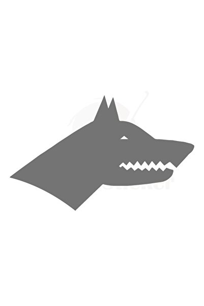 Akçay Sticker Bozkurt Göktürk Sticker Bozkurt Sticker Kurt Oto Sticker Gri 20...